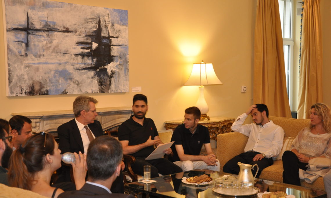 Discussion with Ambassador Pyatt